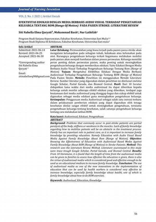 Edukasi Medis Berbasis Media Visual Untuk Edukasi Pasien Kanker