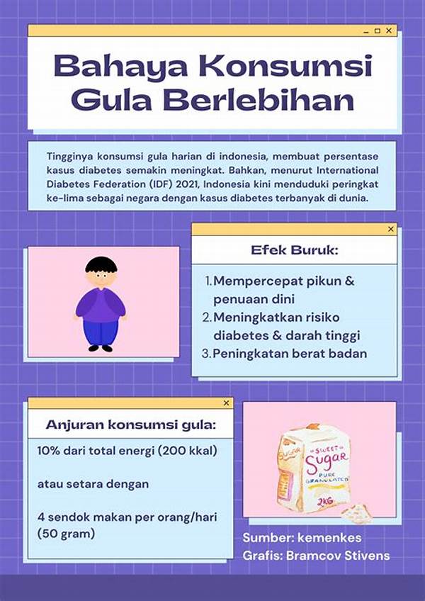 Edukasi Medis Sederhana Mengenai Bahaya Konsumsi Gula Berlebihan