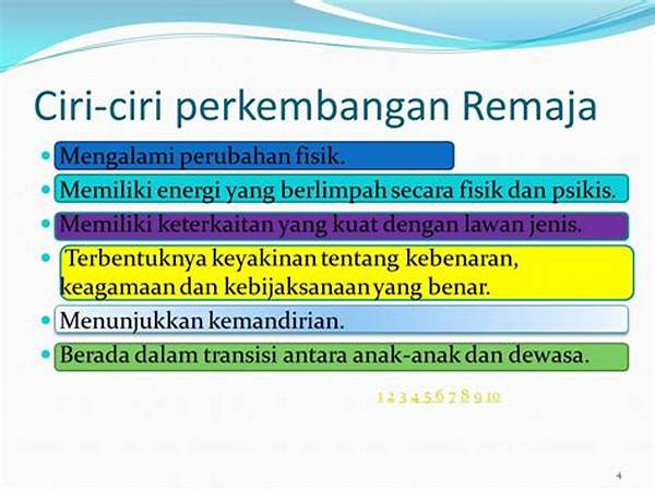 Bagaimana Ciri Perkembangan Psikologis Remaja