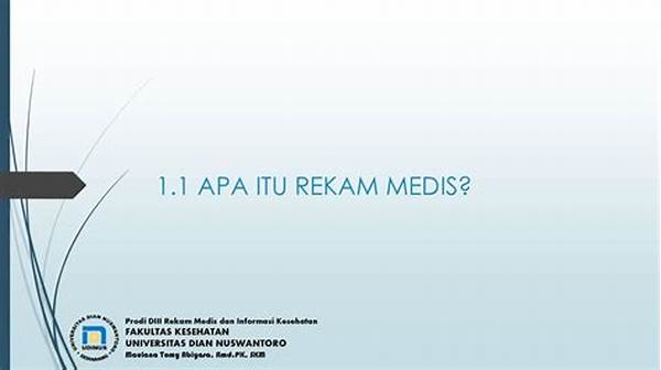 Rekam Medis Fakultas Apa