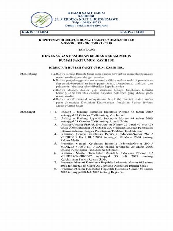 Sk Yang Berhak Mengisi Rekam Medis