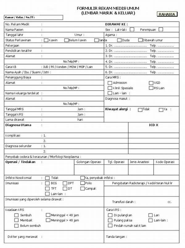 Apa Itu Formulir Medis