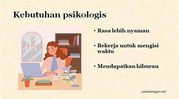 Apa Saja Kebutuhan Psikologis