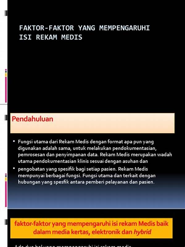 Faktor Yang Mempengaruhi Mutu Rekam Medis