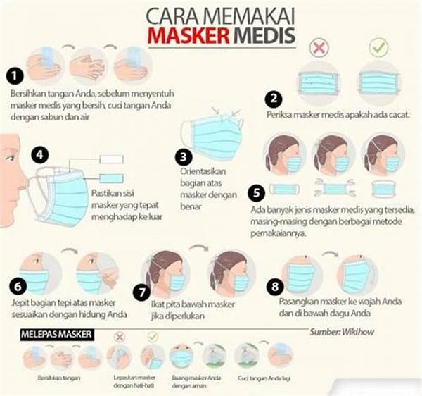 Pemakaian Masker Medis Yang Benar