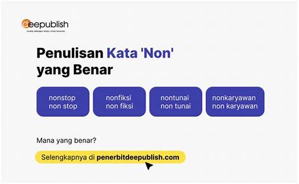 Penulisan Non Medis Yang Benar
