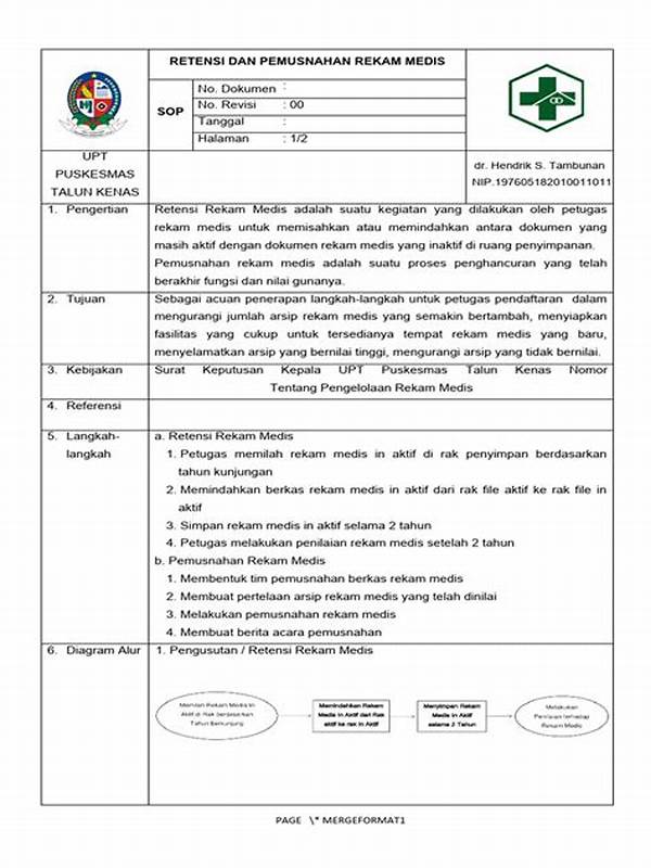 Apa Itu Retensi Rekam Medis