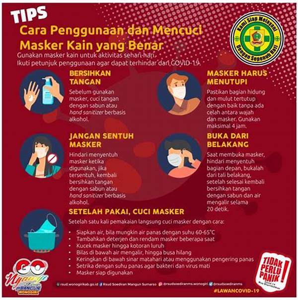 Cara Mencuci Masker Medis Yang Benar