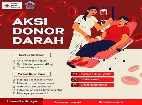 Edukasi Medis Publik Tentang Pentingnya Donor Darah Secara Rutin