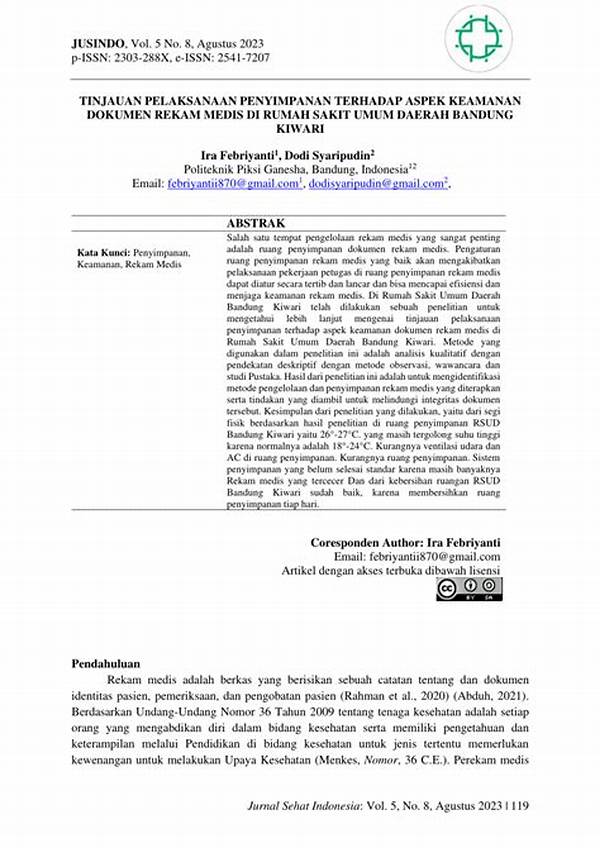 Masalah Yang Timbul Dalam Pelaksanaan Rekam Medis