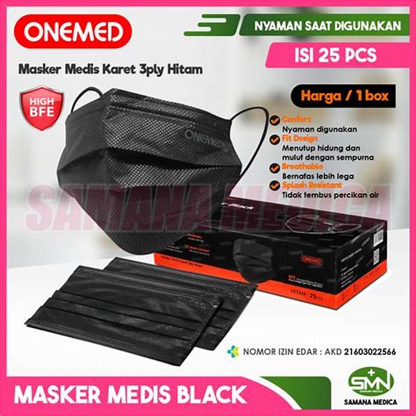 Masker Medis Hitam Apakah Aman