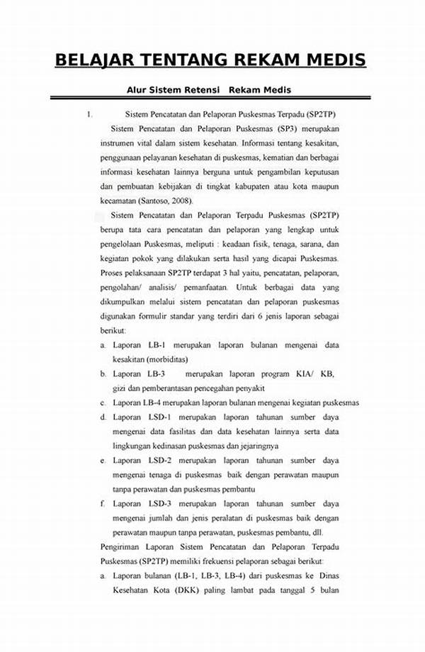 Rekam Medis Belajar Tentang Apa