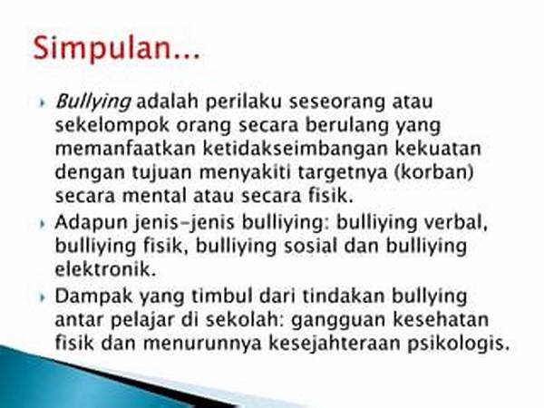 Bagaimana Bullying Dapat Mempengaruhi Kesejahteraan Psikologis Korban