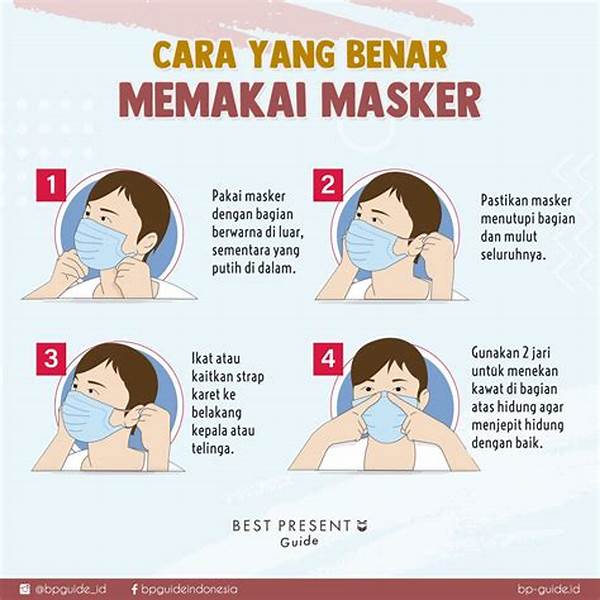 Cara Yang Benar Memakai Masker Medis