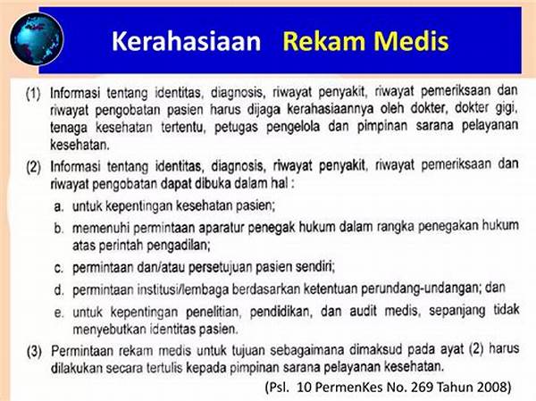 Permenkes Rekam Medis Yang Terbaru