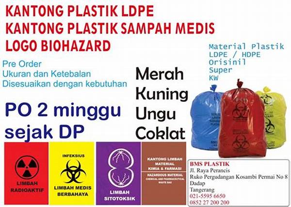Apa Fungsi Dari Kantong Plastik Limbah B3 Medis