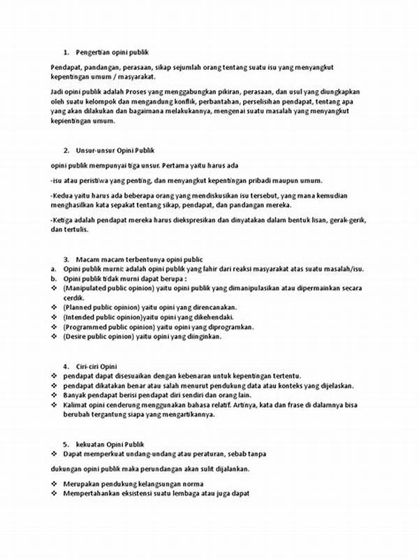 Bagaimana Kekuatan Opini Publik Secara Psikologis