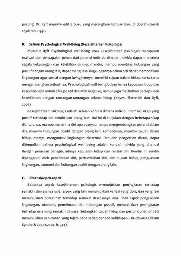 Yang Bukan Potensi Psikologis Adalah