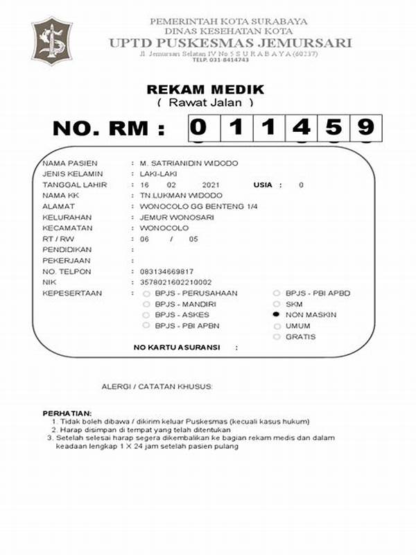 Apa Arti Rekam Medis