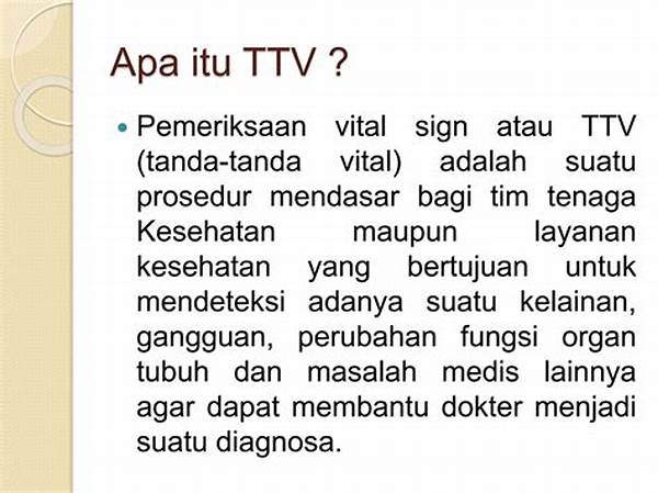 Apa Itu Ttv Dalam Medis