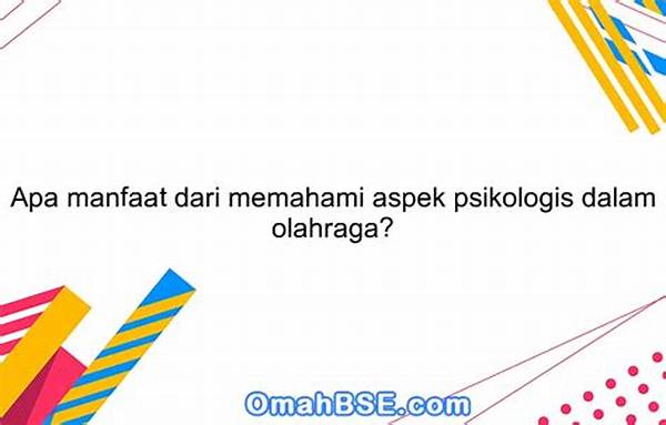 Apa Saja Aspek Psikologis