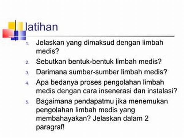 Jelaskan Yang Dimaksud Limbah Medis