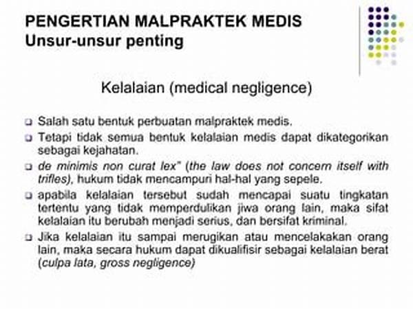 Apa Itu Malpraktek Medis