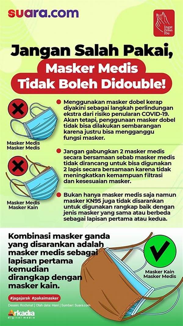 Mengapa Tidak Boleh Double Masker Medis