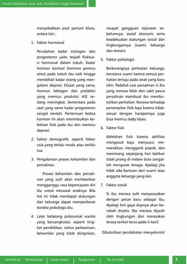 Perubahan Psikologis Yang Tidak Sesuai