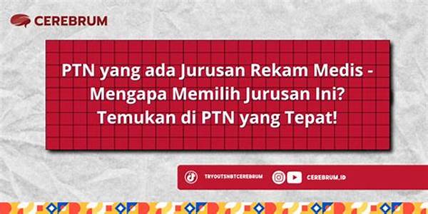 Ptn Yang Ada Jurusan Rekam Medis