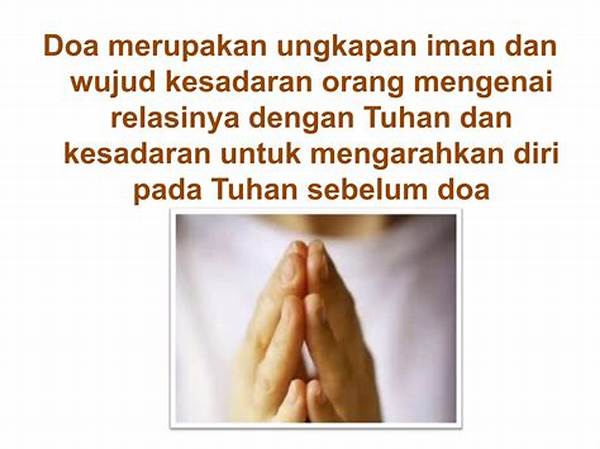 Apa Itu Doa Dalam Medis