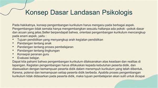 Apa Saja Landasan Psikologis Dalam Pendidikan
