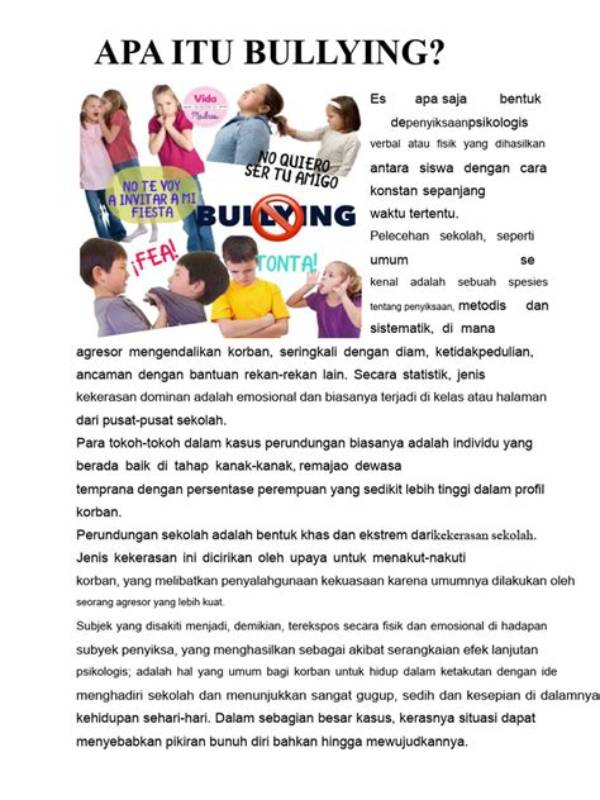 Apa Itu Bullying Psikologis